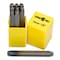 Segomo Tools 9 Piece 3mm 1/8 Inch Sizes: 0-8 Professional Number Punch Stamp Set NUMBER18 - alternate 1